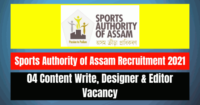 SAA Recruitment 2021: 04 Content Write, Designer & Editor Vacancy