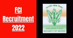 FCI Recruitment 2022: 5043 Non-Executives Vacancy