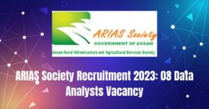 ARIAS Society Recruitment 2023: 03 Data Analysts Vacancy