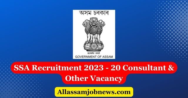 SSA Recruitment 2023 - 20 Consultant & Other Vacancy