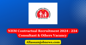NHM Contractual Recruitment 2024 - 234 Consultant & Others Vacancy