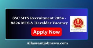 SSC MTS Recruitment 2024 - 8326 MTS & Havaldar Vacancy
