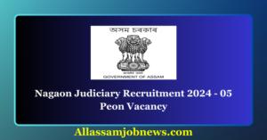 Nagaon Judiciary Recruitment 2024 - 05 Peon Vacancy