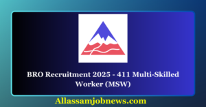 BRO Recruitment 2025 - 411 MSW Vacancy