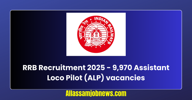 RRB ALP Recruitment 2025 - Apply for 9970 Vacancies