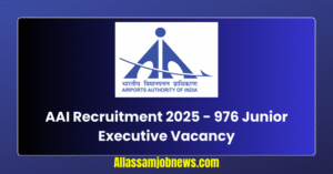 AAI Recruitment 2025 - 976 Junior Executive Vacancy