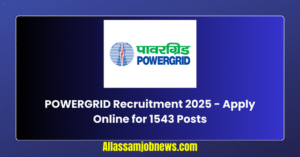 POWERGRID Recruitment 2025 - Apply Online for 1543 Posts