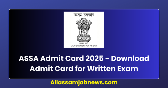 ASSA Admit Card 2025 - Download Admit Card for Written Exam