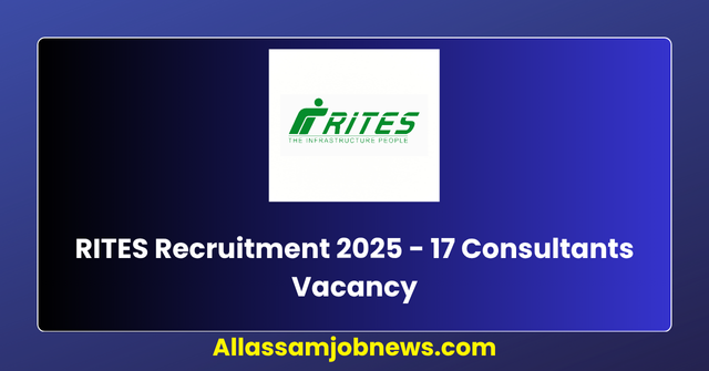 RITES Recruitment 2025 - 17 Consultants Vacancy